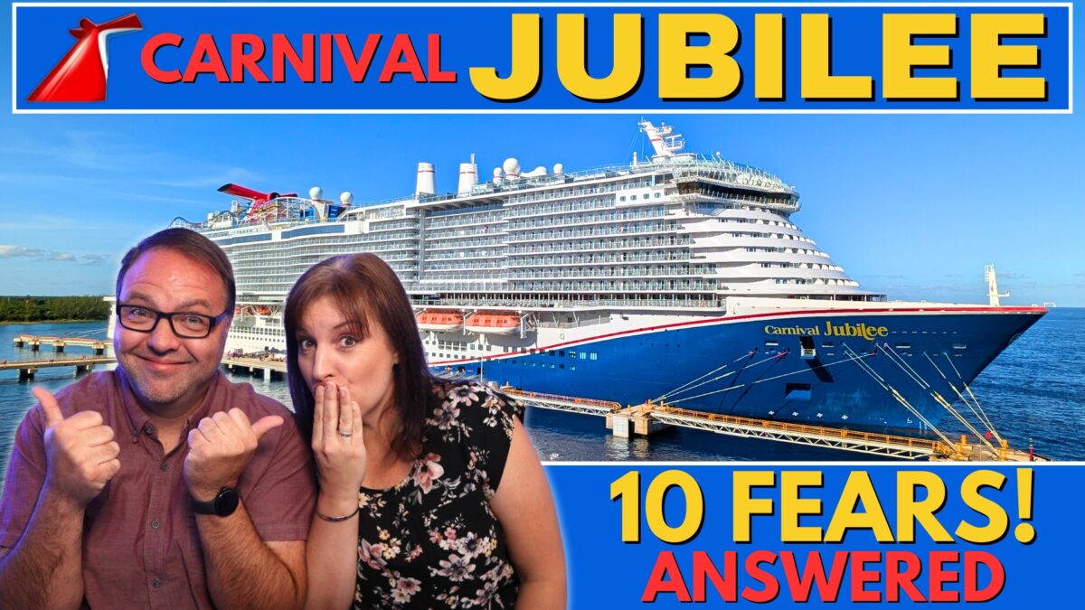 10 Fears & Questions we had sailing on Carnival Jubilee (Answered!) 🚢⚓