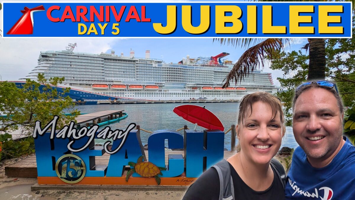 Carnival Jubilee Caribbean Cruise: Mahogany Bay (Isla Tropicale) Snorkeling - Day 5 Vlog