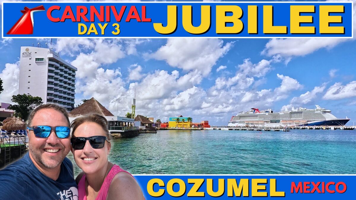 Carnival Jubilee Caribbean Cruise: Cozumel El Cid & ChiBang! Dinner - Day 3 Vlog