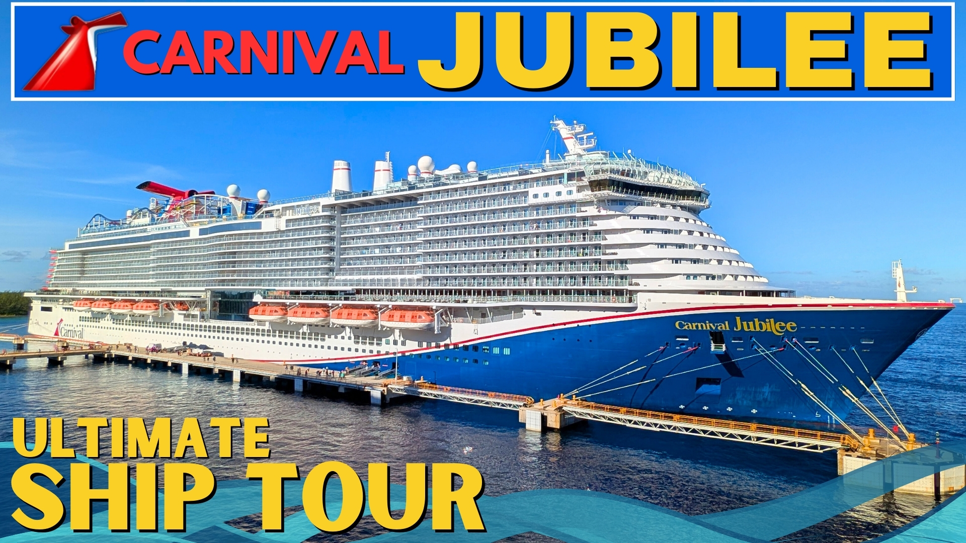 Carnival Jubilee Ship Tour - Full Walk-Through 🚢