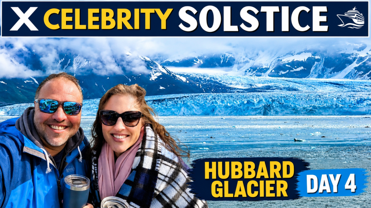 Celebrity Solstice Alaska Cruise: Hubbard Glacier - Day 4 Vlog