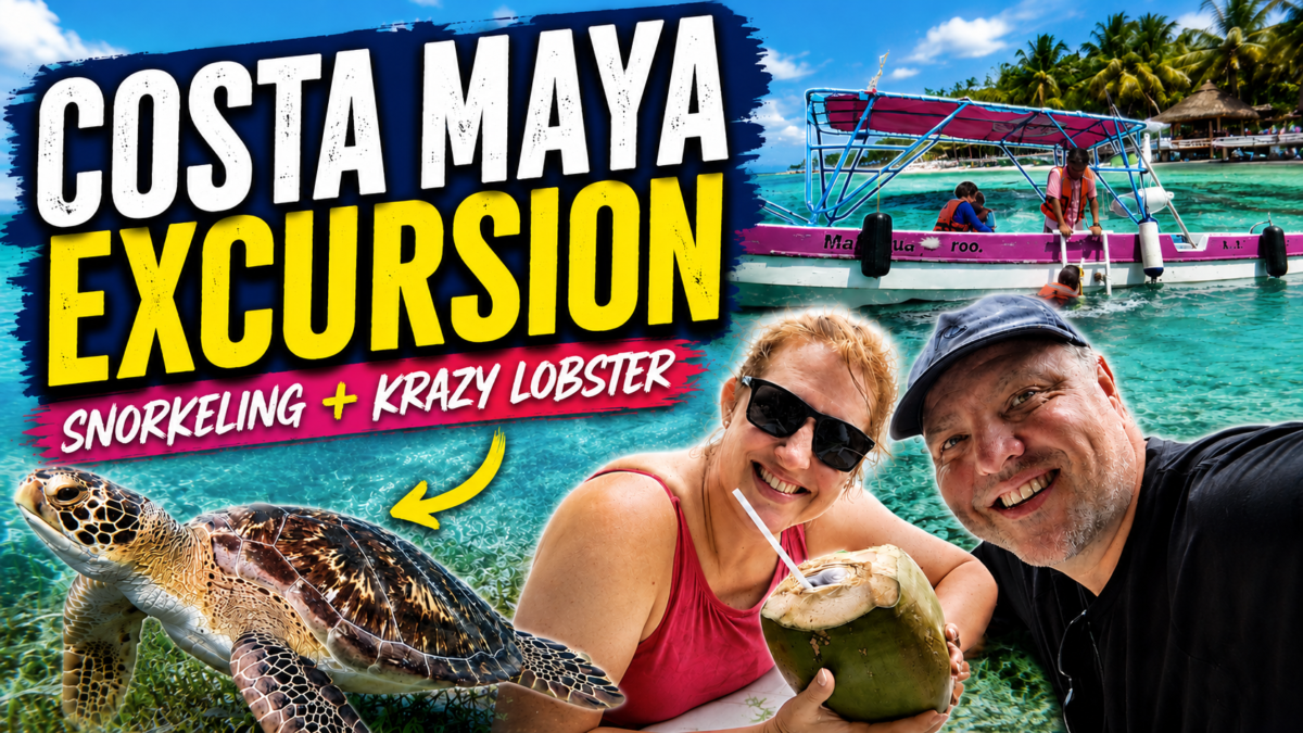 Budget Friendly Excursion: Costa Maya Snorkeling & Krazy Lobster Beach Club