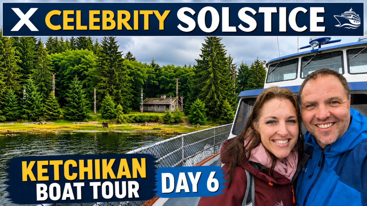 Celebrity Solstice Alaska Cruise: Ketchikan Lighthouse Totems & Eagles Excursion - Day 6 Vlog