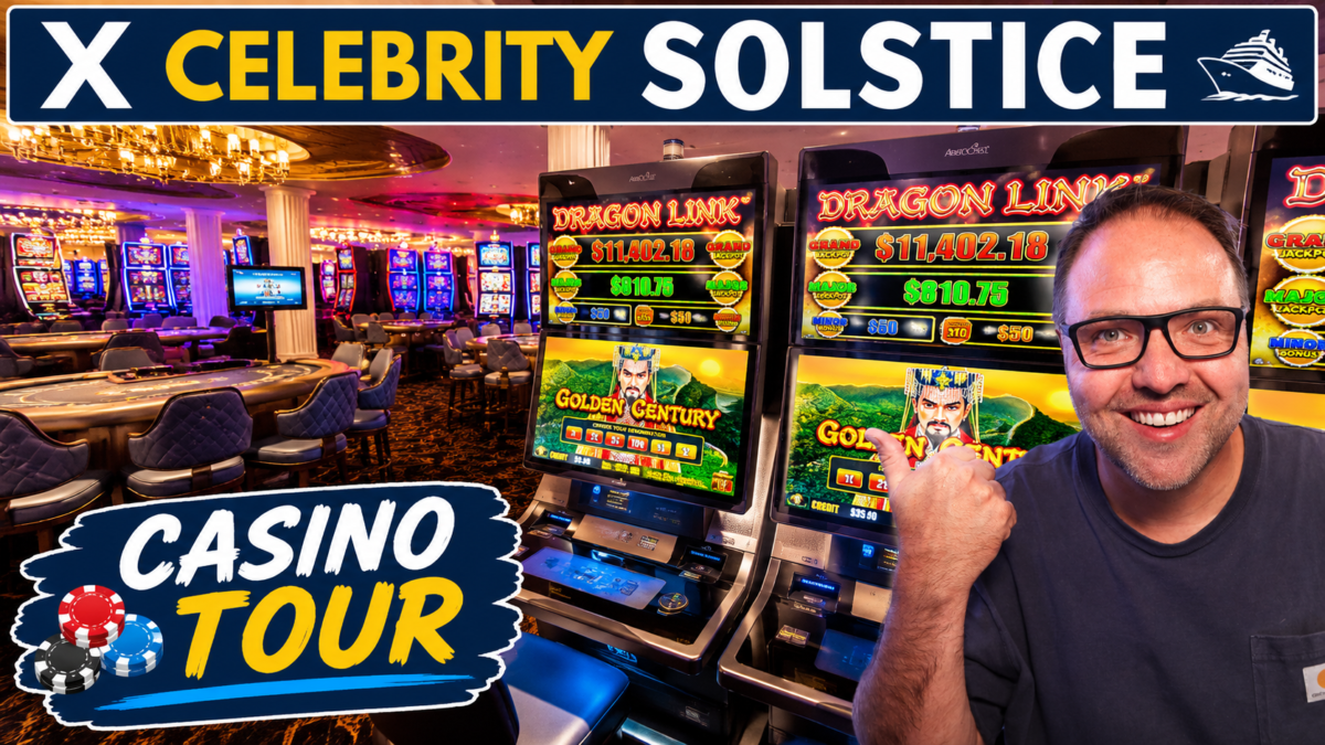 Celebrity Solstice Casino Tour - Full Walk-Through
