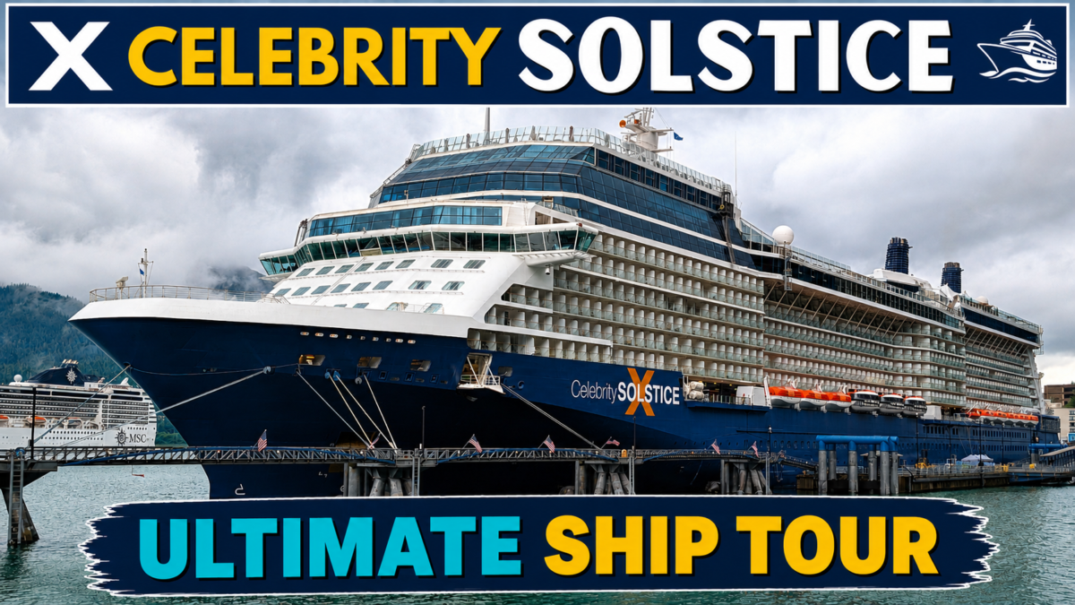 Celebrity Solstice Ship Tour - Full Walk-Through