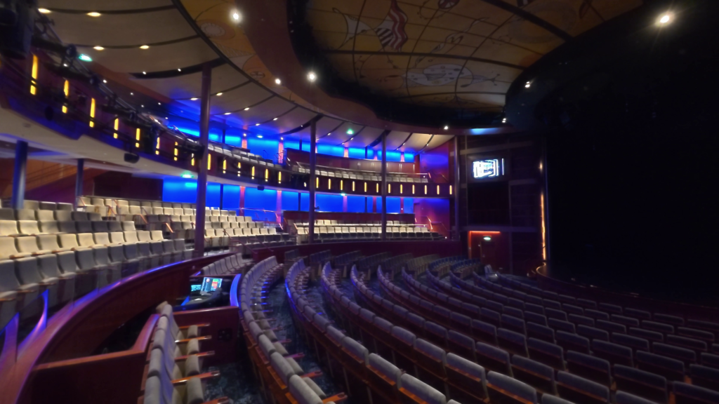 The Solstice Theater aboard the Celebrity Solstice.