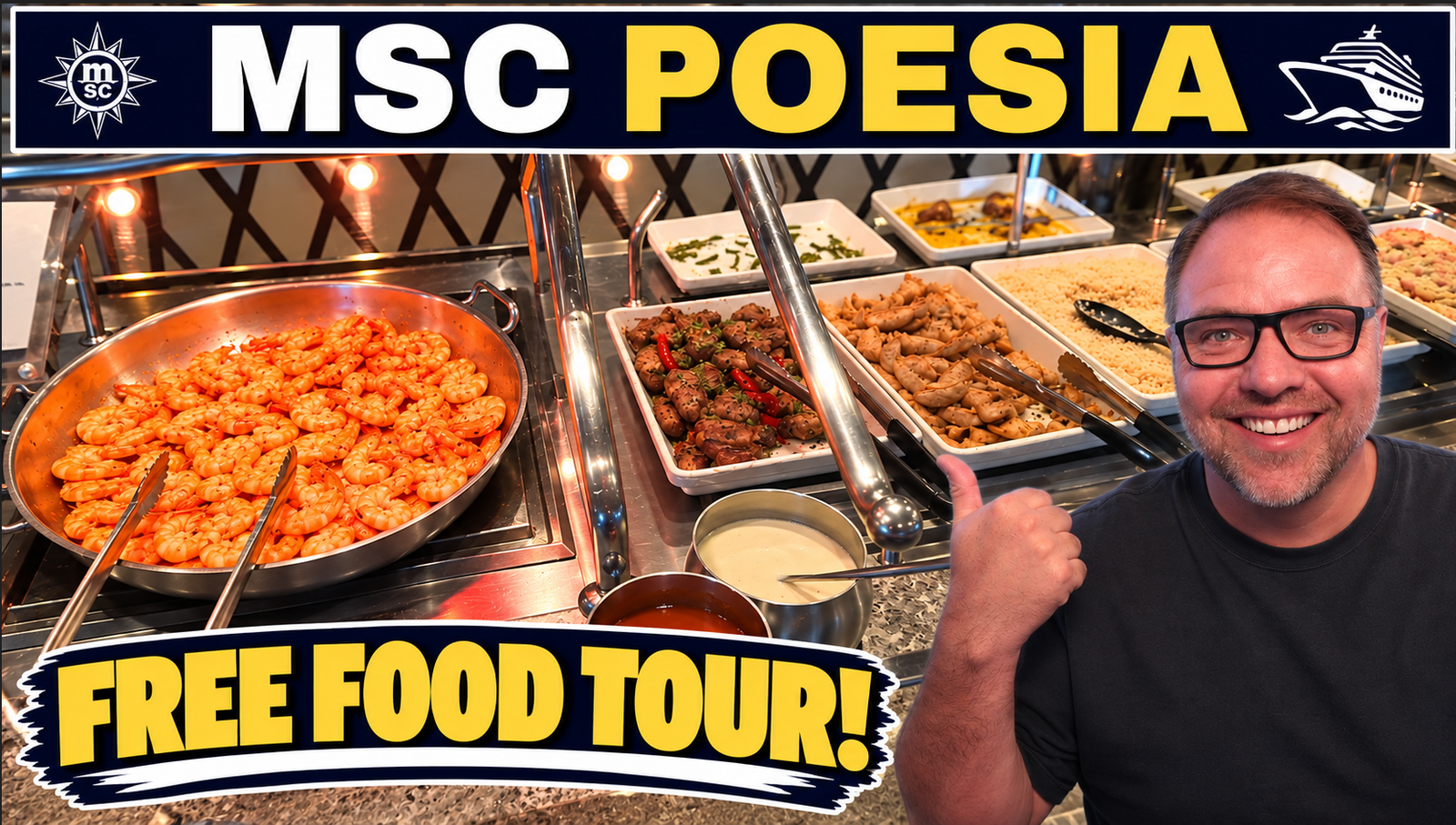 FREE MSC Poesia Food What's Included!